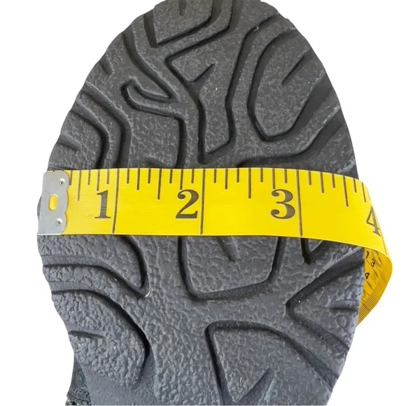 Born Black Suede Leather Buckle Heeled Boots - Women’s Size 6.5 - Picture 15 of 16